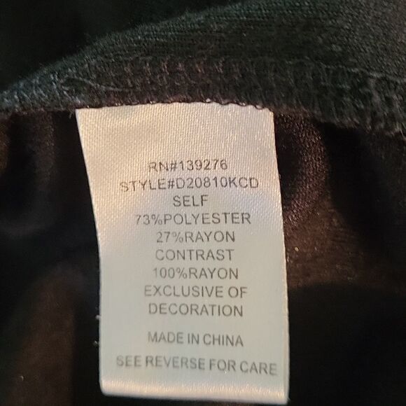 Daniel Rainn black lace front shirt - Picture 6 of 7